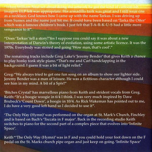 Emerson, Lake and Palmer Tarkus deluxe edition : Booklet 9